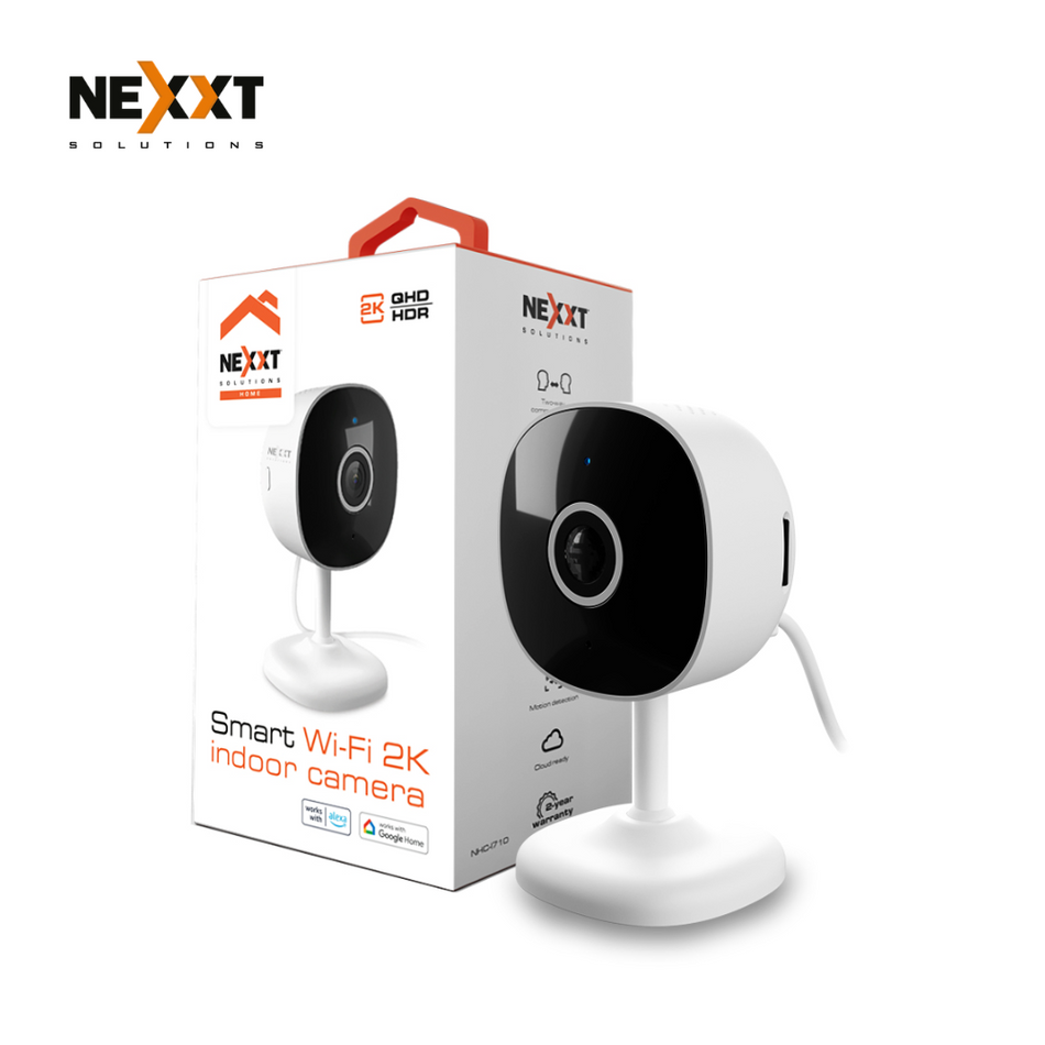 NEXXT SOLUTIONS NHC-I710 CÁMARA DE SEGURIDAD WIFI 2K 3MP MICRÓFONO