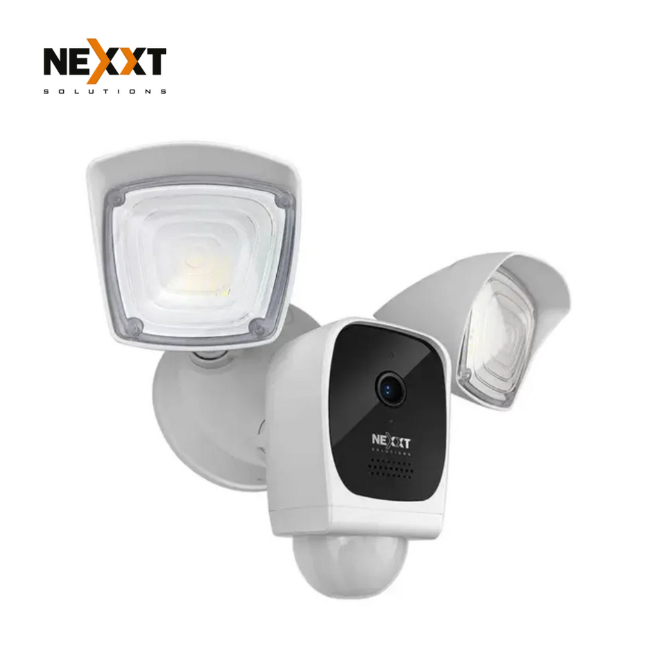 NEXXT SOLUTIONS NHC-F610 CÁMARA DE SEGURIDAD WIFI CON PROYECTORES, AUDIO 2 VÍAS, SENSOR DE MOVIMIENTO