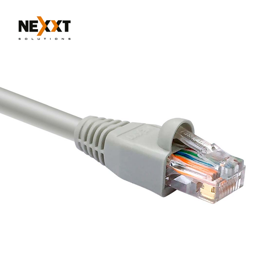 NEXXT AB360NXT12 - CABLE PATCH CORD CAT 5E 2.1M GRIS