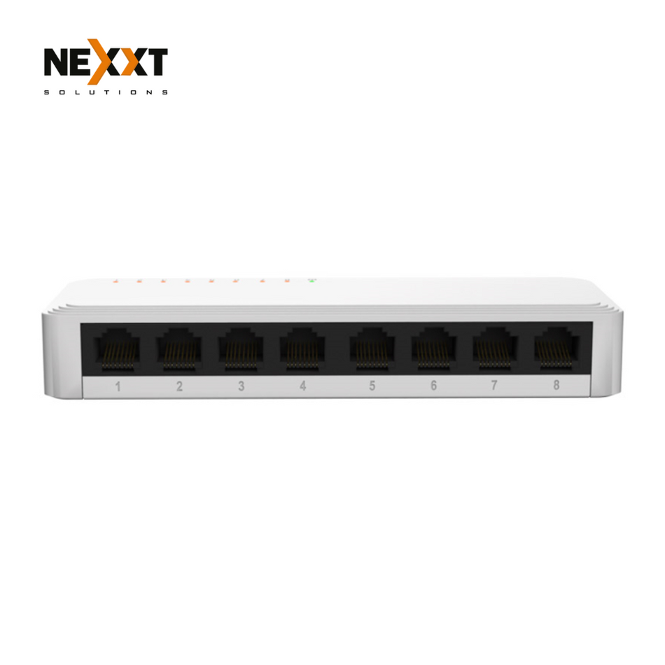 SWITCH NEXXT NSW-V900P 8 PUERTOS  GIGABIT - 10/ 100 /1000Mbps