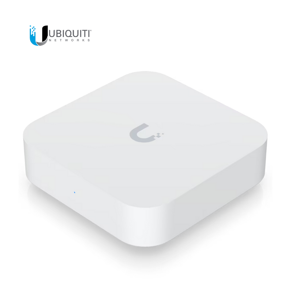 UBIQUITI UXG-LITE ROUTER CON FUNCIONES AVANZADAS DE SEGURIDAD. 1X GBE WAN + 1X GBE LAN. ALIMENTADO POR USB-C