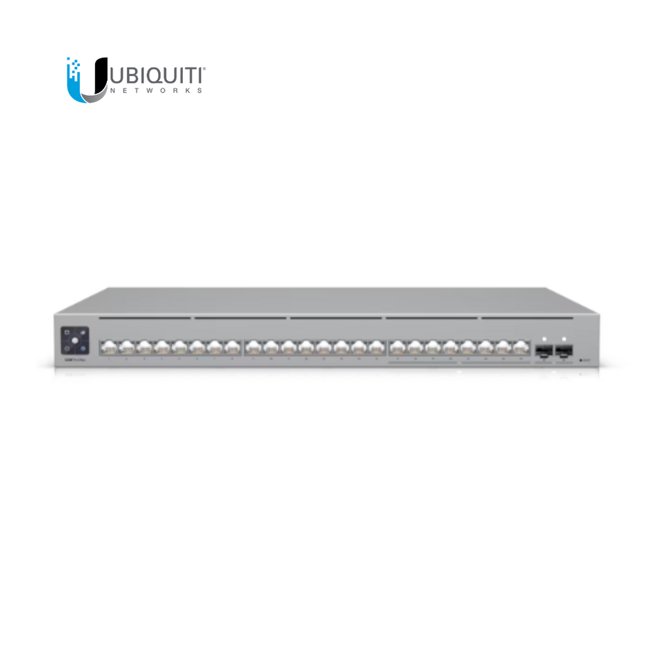 SWITCH UBIQUITI USW-PRO-MAX-24 ADMINISTRABLE, L3, 24GEE, 2SFP/10G