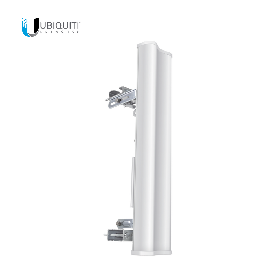 UBIQUITI AM-2G15-120 ANTENA SECTORIAL PARA RADIO STATION BASE AIRMAX DE 120 GRADOS DE COBERTURA HORIZONTAL, 2 GHZ (2.3-2.7 GHZ) DE 15 DBI