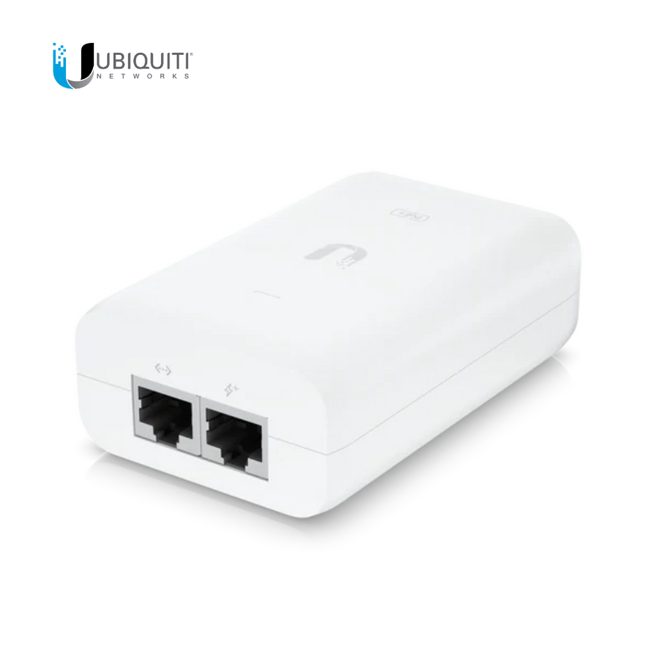INYECTOR POE UBIQUITI U-POE++, 802.3BT, 48V, PUERTO GIGABIT