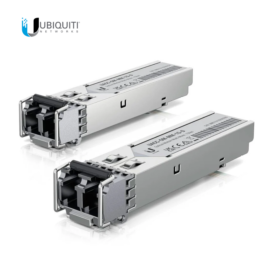 UBIQUITI UACC-OM-MM-1G-D-2 - MÓDULO DE TRANSCEPTOR SFP (MINI-GBIC) - 1GBE