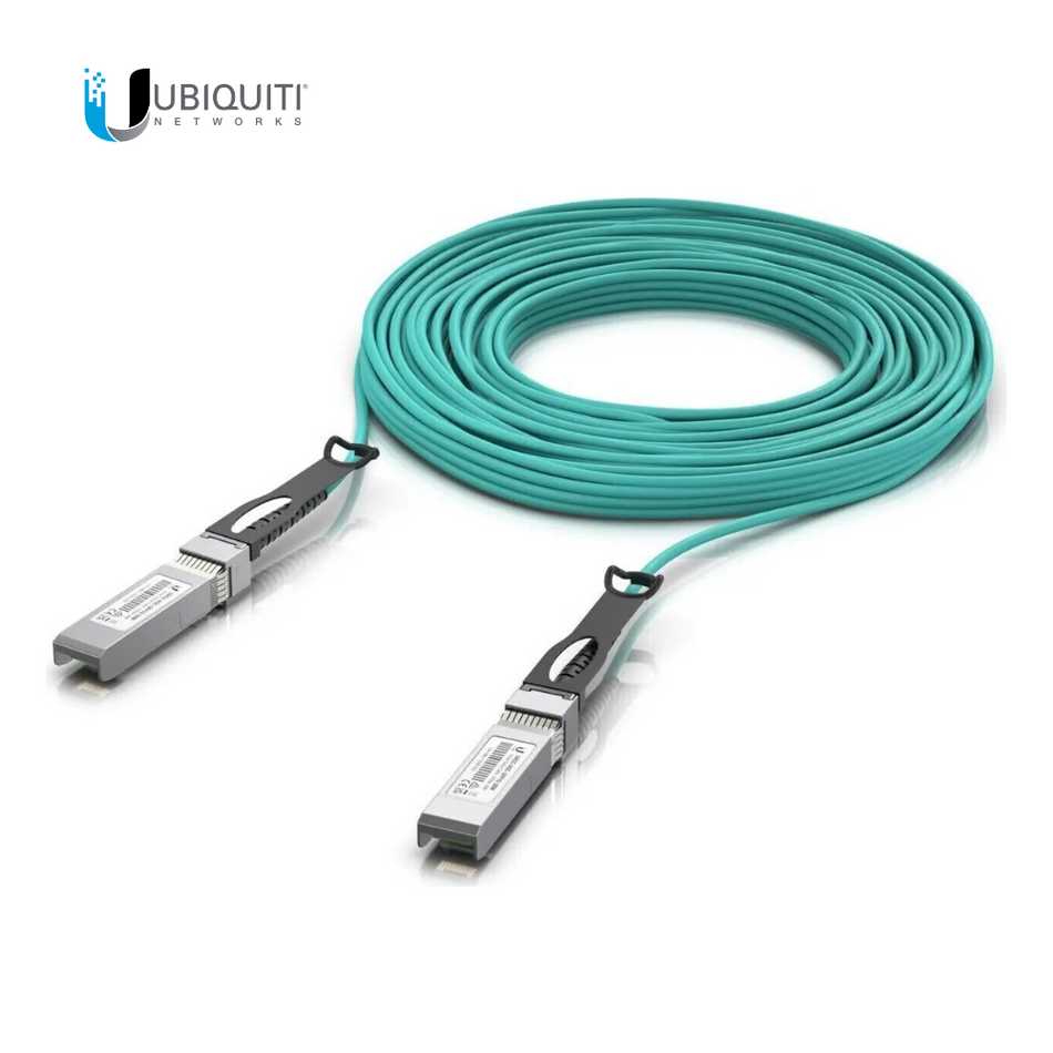 UBIQUITI UACC-AOC-SFP10-5M · CABLE ÓPTICO ACTIVO (AOC), VELOCIDAD DE DATOS DE 10 GBPS