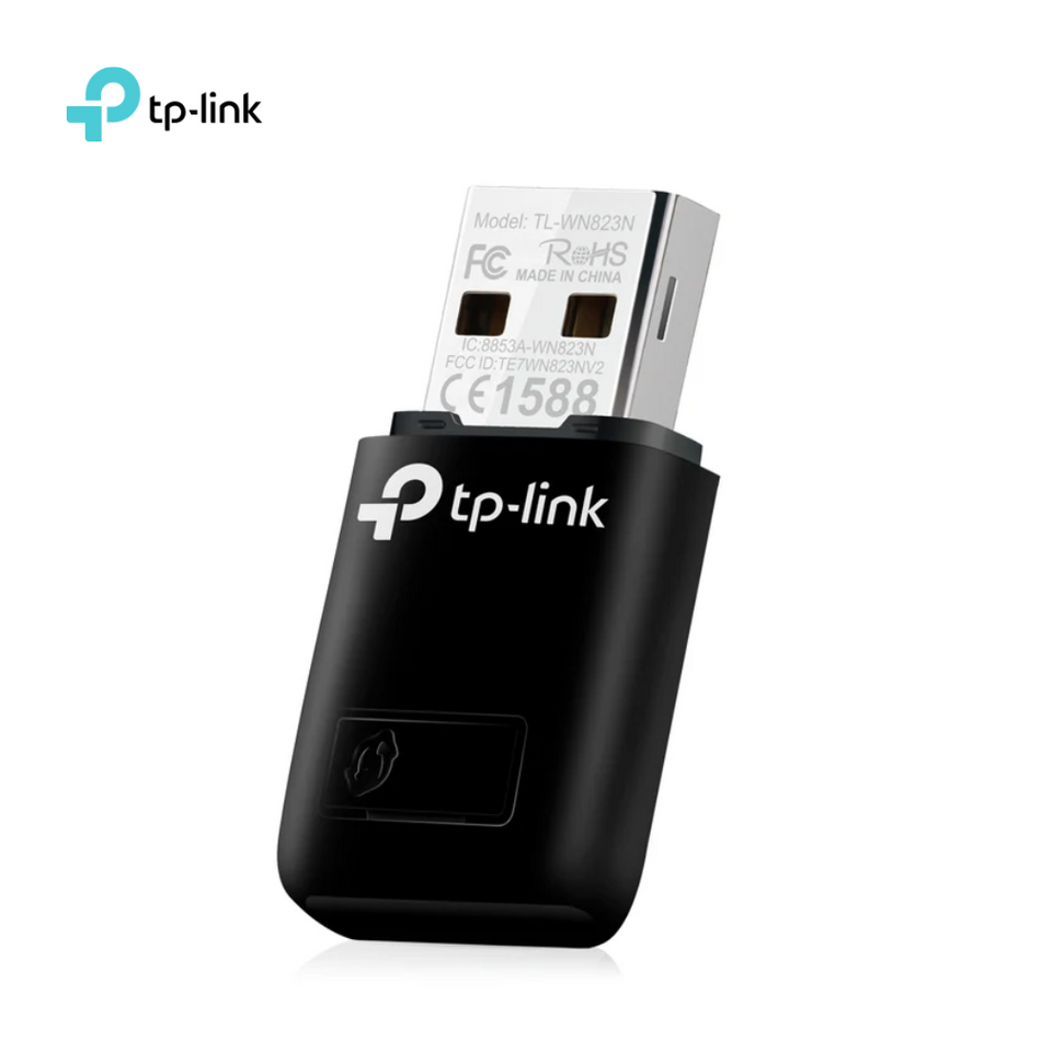 TP-LINK WN823N MINI ADAPTADOR USB INALÁMBRICO WIFI4 2.4GHZ 300MBPS