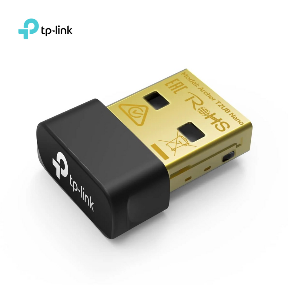 TP-LINK ARCHER T2UB NANO ADAPTADOR USB WIFI5 AC600 DOBLE BANDA