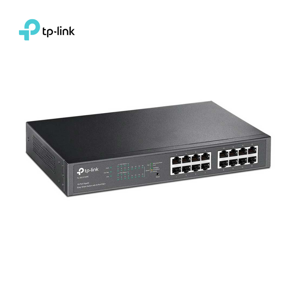 TP-LINK TL-SF1016DS - SWITCH DE 16 PUERTOS FAST ETHERNET DE ESCRITORIO Y PARA MONTAJE EN RACK
