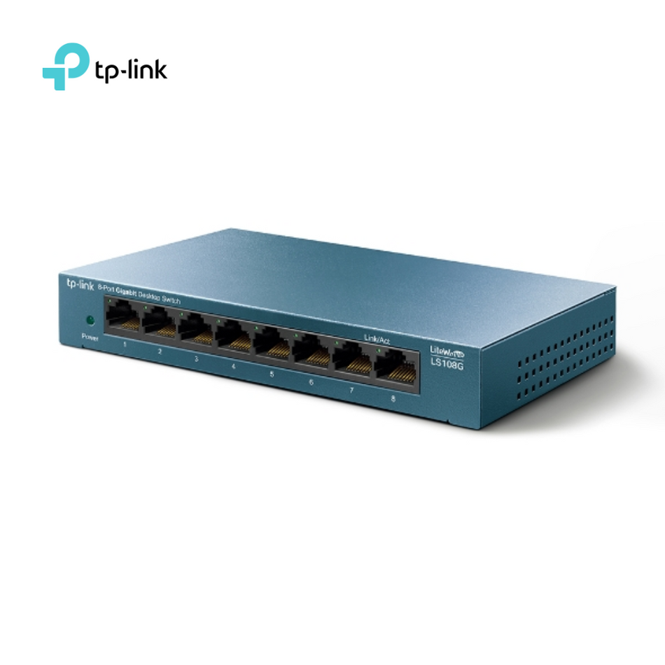 TP-LINK LS108G SWITCH 8 PUERTOS GIGABIT