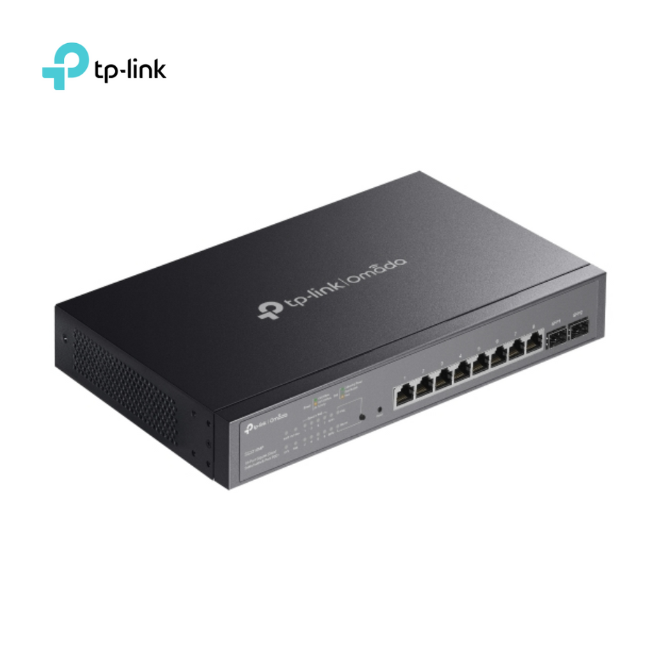 TP-LINK SG2210MP SWITCH SMART OMADA 10 PUERTOS GIGABIT CON 8P POE