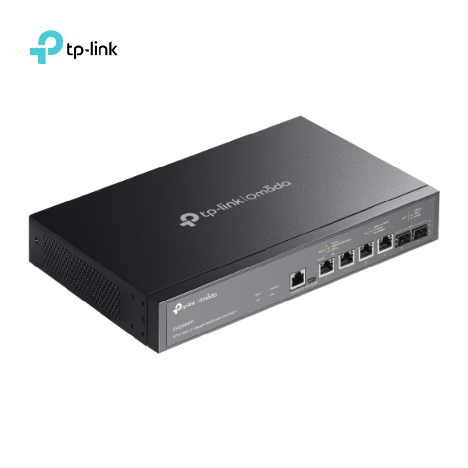 TP-LINK SX3206HPP SWITCH OMADA JETSTREAM POE 4 PUERTOS 6P 10GE L2