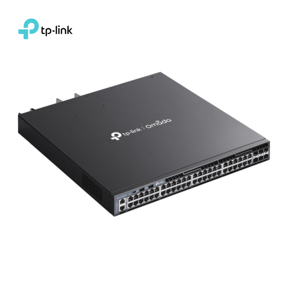 TP-LINK SG6654XHP SWITCH POE OMADA 48P 6SFP+ 10GB STACKABLE L3
