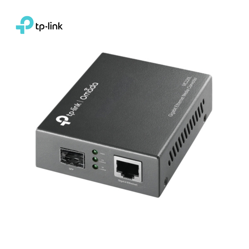 CONVERSOR DE MEDIOS GIGABIT ETHERNET TP-LINK MC220L