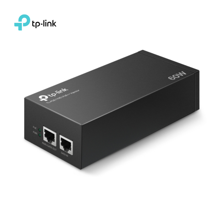 TP-LINK POE170S INYECTOR POE++ OMADA 2 PUERTOS GIGABIT 60W