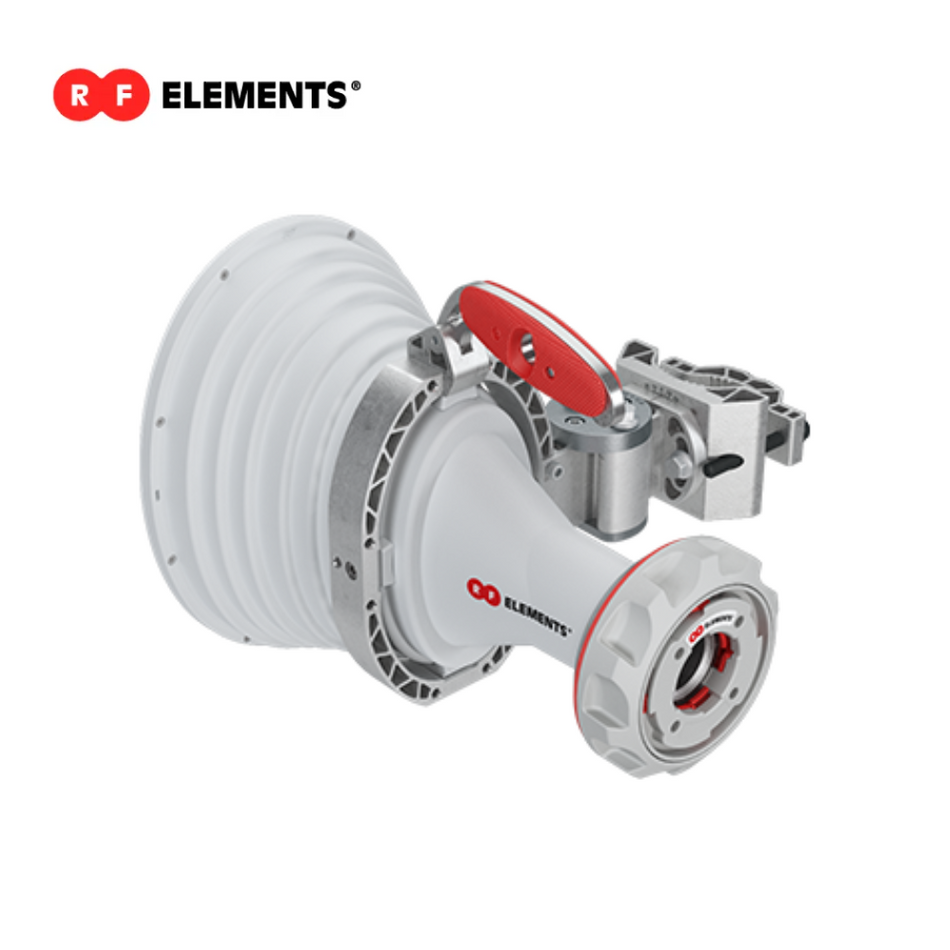 RF ELEMENTS AH-2030-TP ANTENA ASIMÉTRICA TIPO CUERNO DE 30° 20.5 DBI