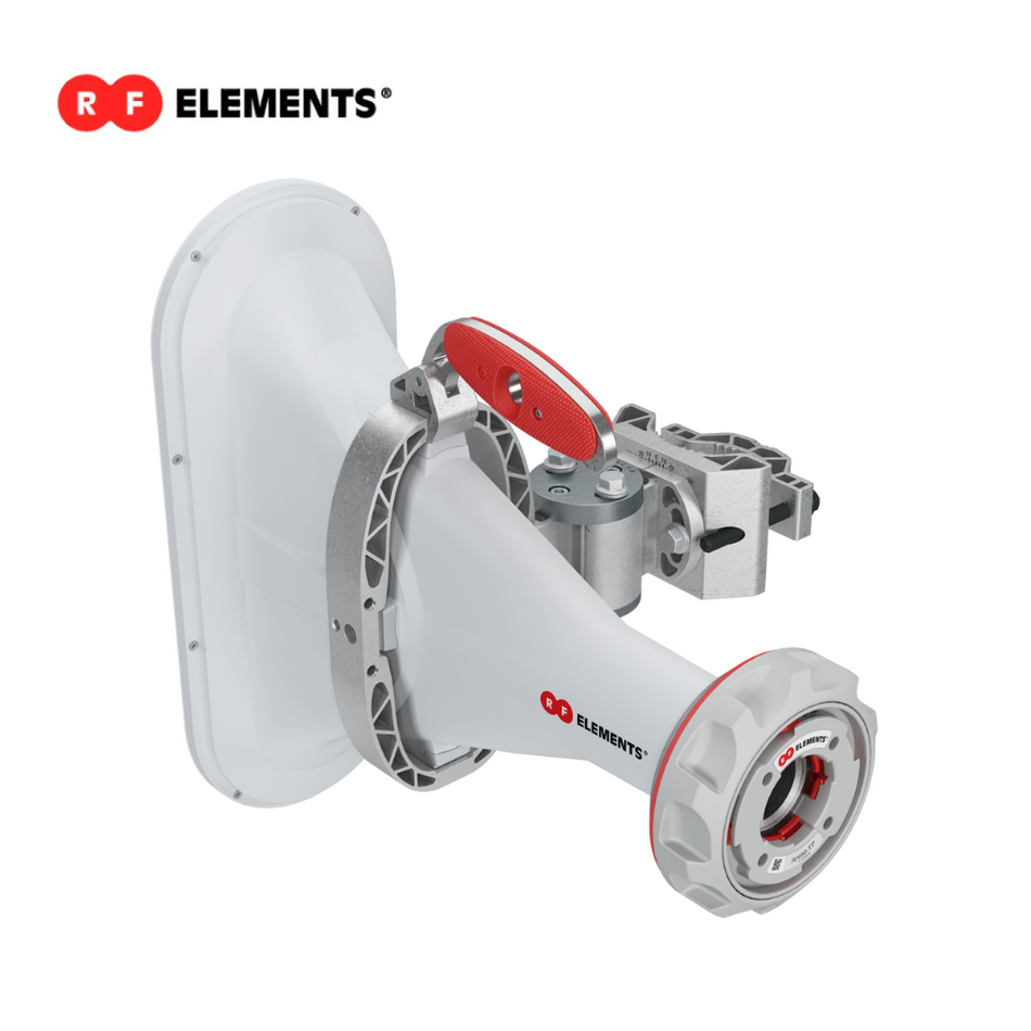 RF ELEMENTS HG3-TP-A90-V2 ANTENA ASIMÉTRICA TIPO CUERNO DE 90° 16 DBI