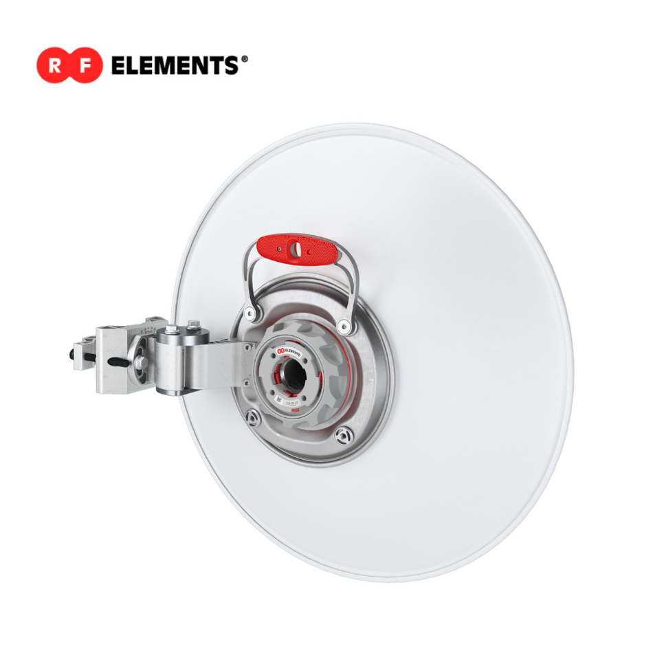 RF ELEMENTS UD-TP-27 PAQUETE DE 2 ANTENAS ULTRADISH DE 27.5 DBI, CONECTOR TIPO TWISTPORT Y MONTAJE INNOVADOR
