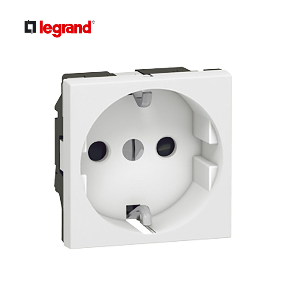 LEGRAND LE-077213 - TOMA SCHUKO 2P+T C/TORNILLO MOSAIC