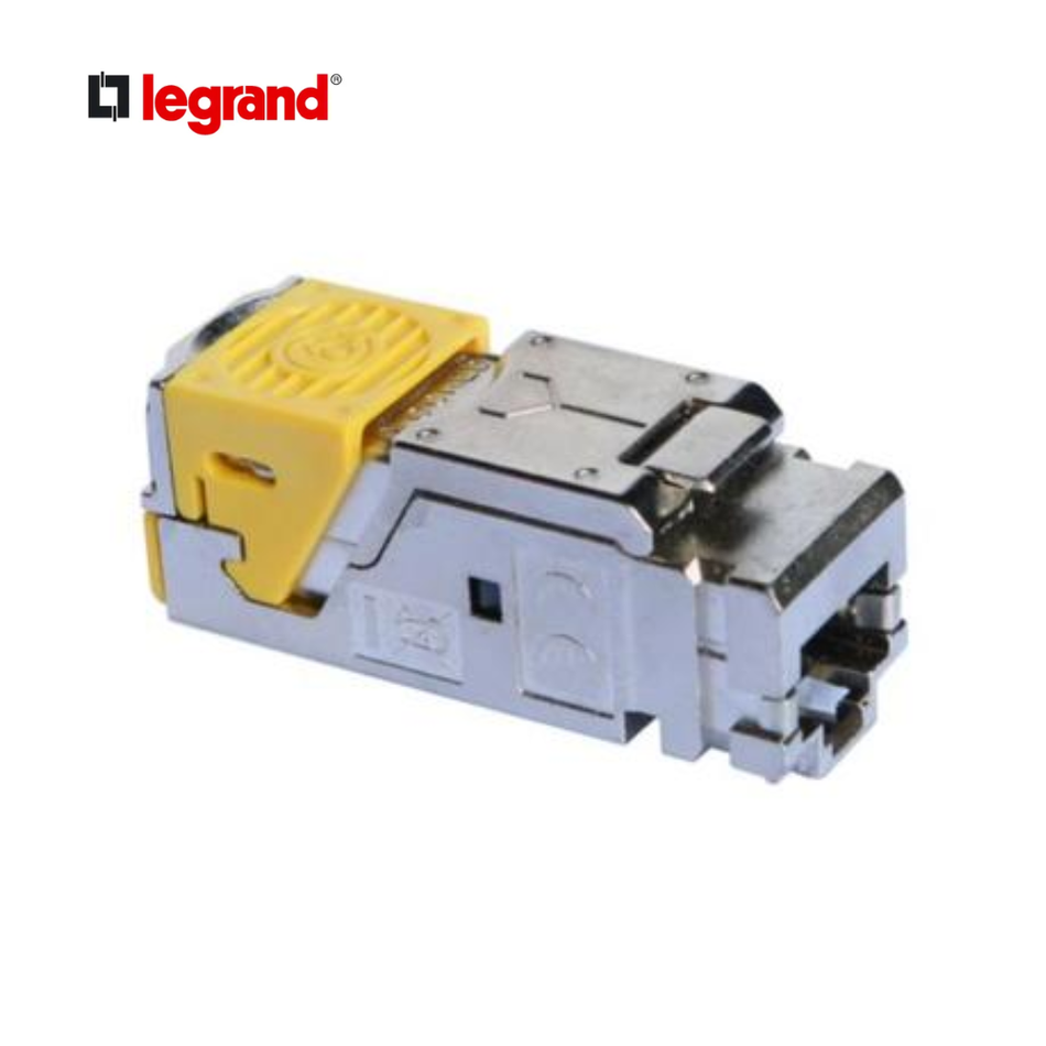 LEGRAND LE-033775 - CONECTOR JACK RJ45, CAT6A PARA PATCH PANEL