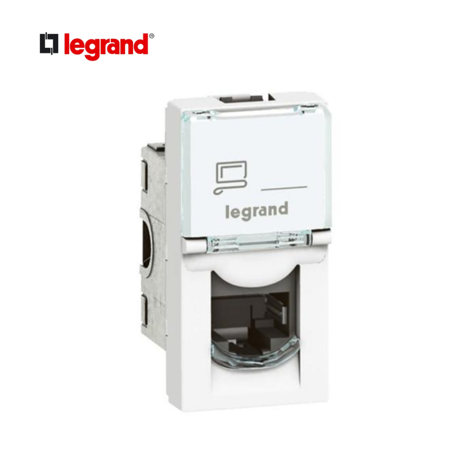 LEGRAND LE-076573 - TOMA RJ45 CAT6A STP MOSAIC - 1 MODULO - BLANCO