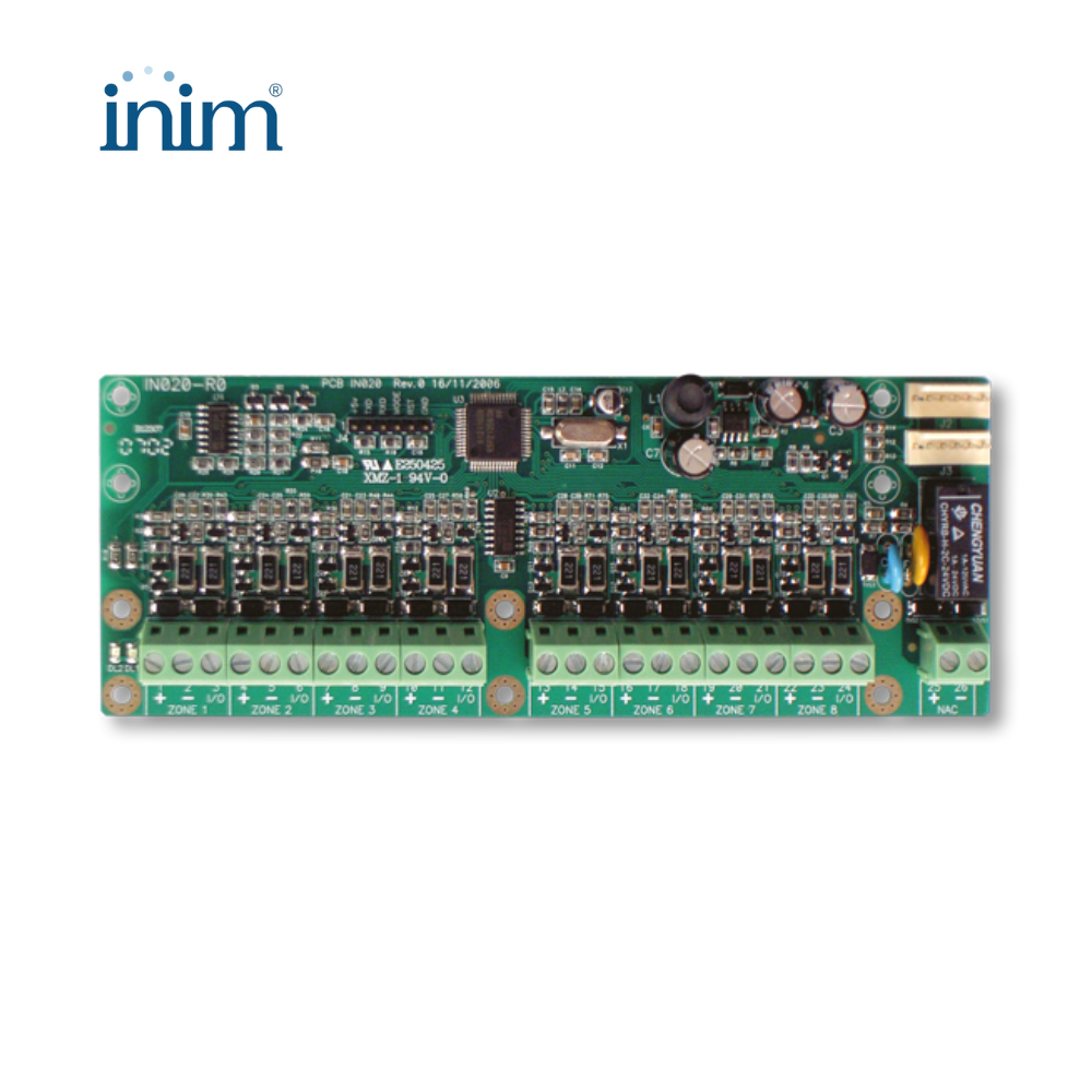 INIM SMARTLINE/8Z - MODULO DE EXPANSION DE 8 ZONAS Y SALIDA NAC - CERT ...