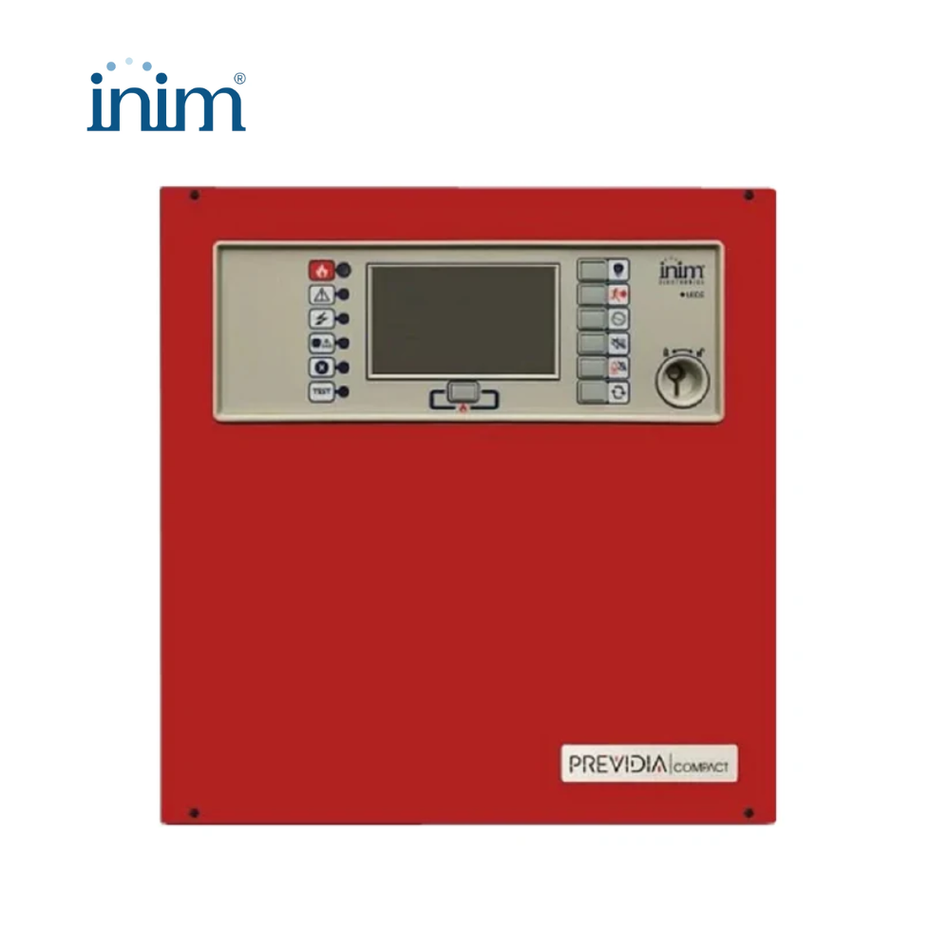 INIM PREVIDIA MICRO PANEL CONVENCIONAL CONTRA INCENDIOS DE 4 ZONAS EXP A 20 ZONAS