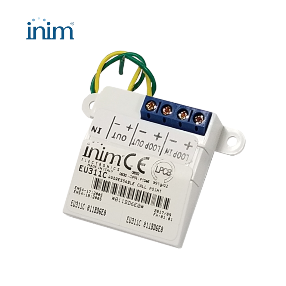 INIM EU311C MICROMÓDULO CON DIRECCIONAMIENTO PARA LA CONEXIÓN AL BUCLE