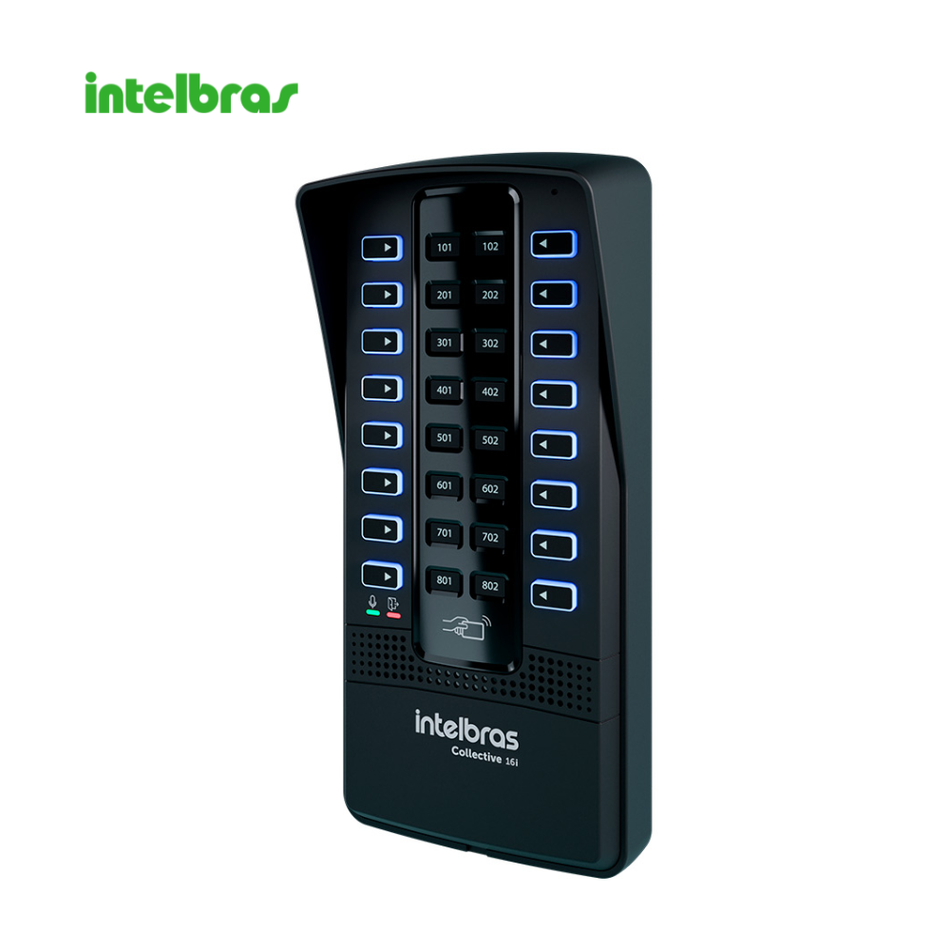 INTELBRAS 4500038 - CENTRAL COLETIVA COLLECTIVE 16 I