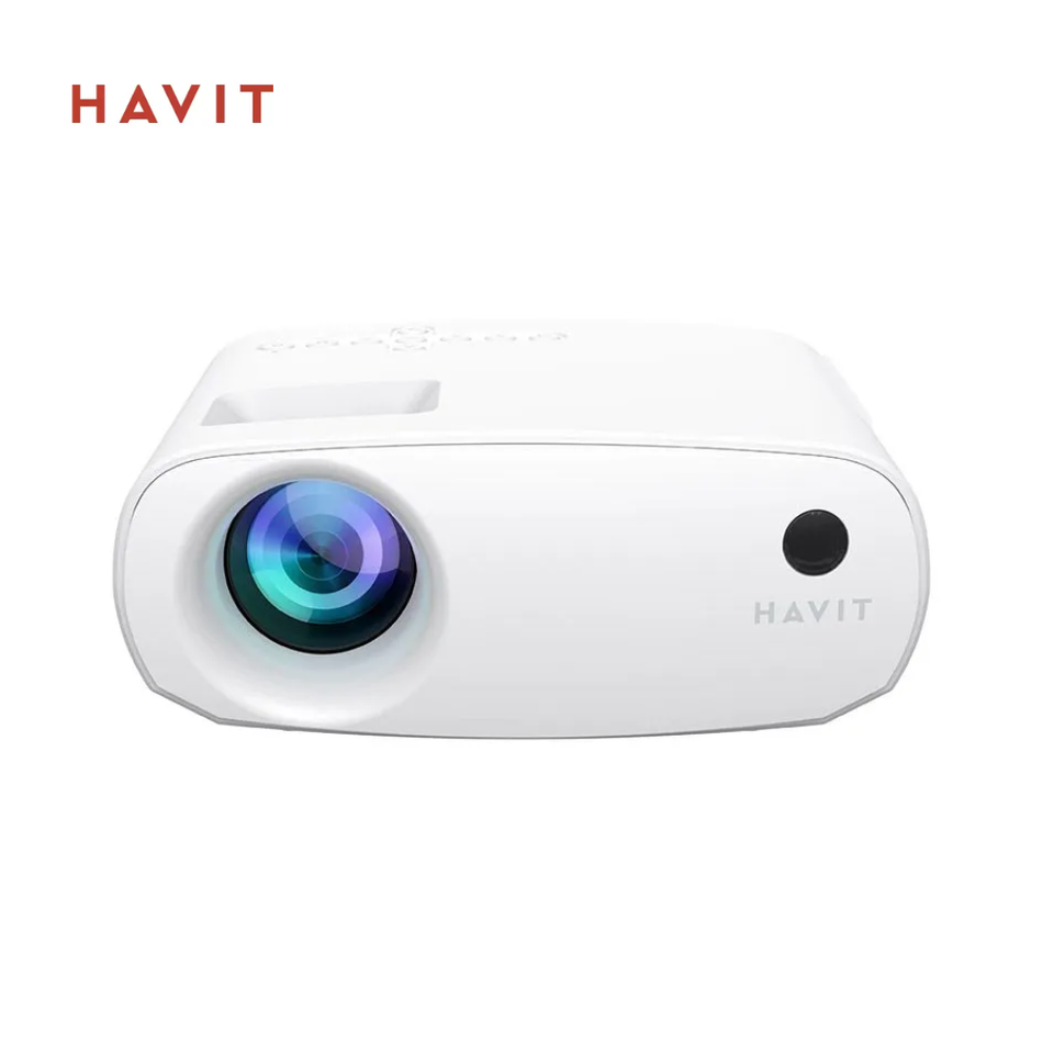 PROYECTOR HAVIT PJ207 PRO, 110 ANSI LUMINES, 1080P, WIFI, BLANCO