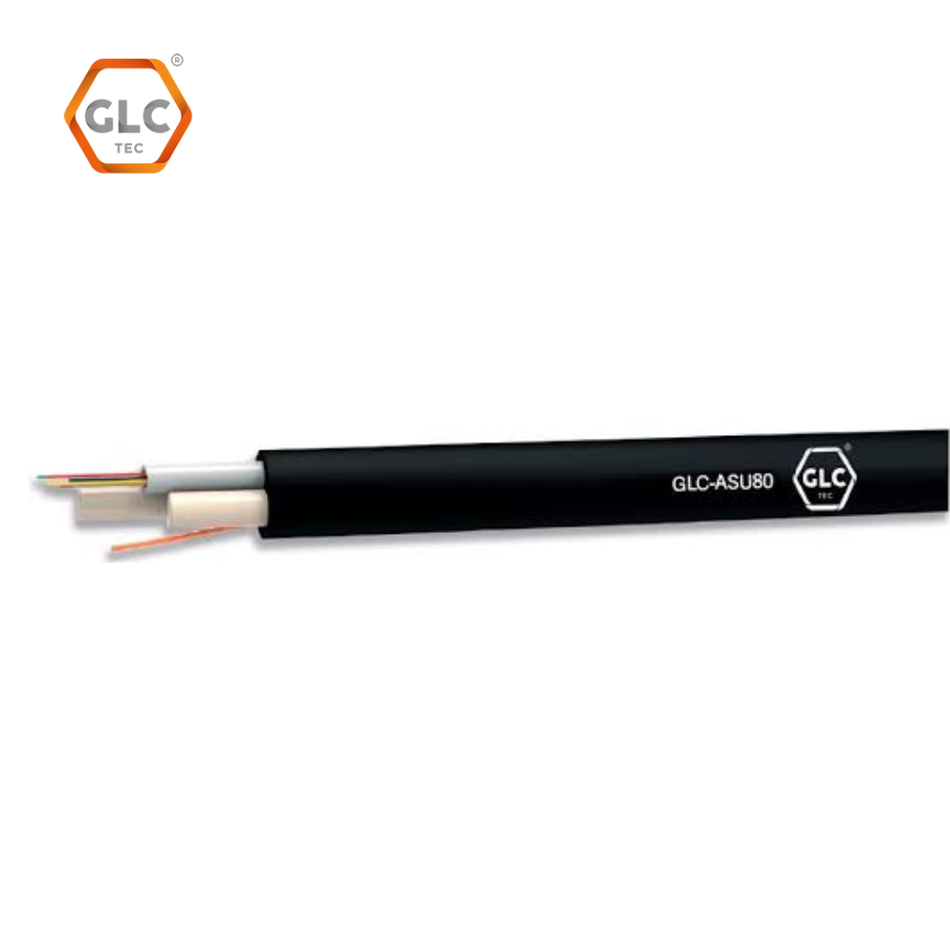 GLC TEC GLC-ASU80-6 CABLE AÉREO TUBO ÚNICO SPAM 80MTS 6 CORES SM