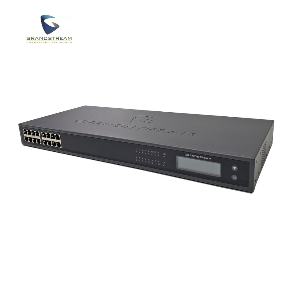 GRANDSTREAM GXW4216 V2 GATEWAY VOIP ATA DE 16 PUERTOS FXS