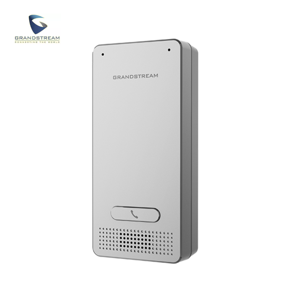 GRANDSTREAM GDS3702 - PORTERO SIP/VOIP, POE, METÁLICO, 1 BOTÓN. POE 802.3AF O 12VDC/1A