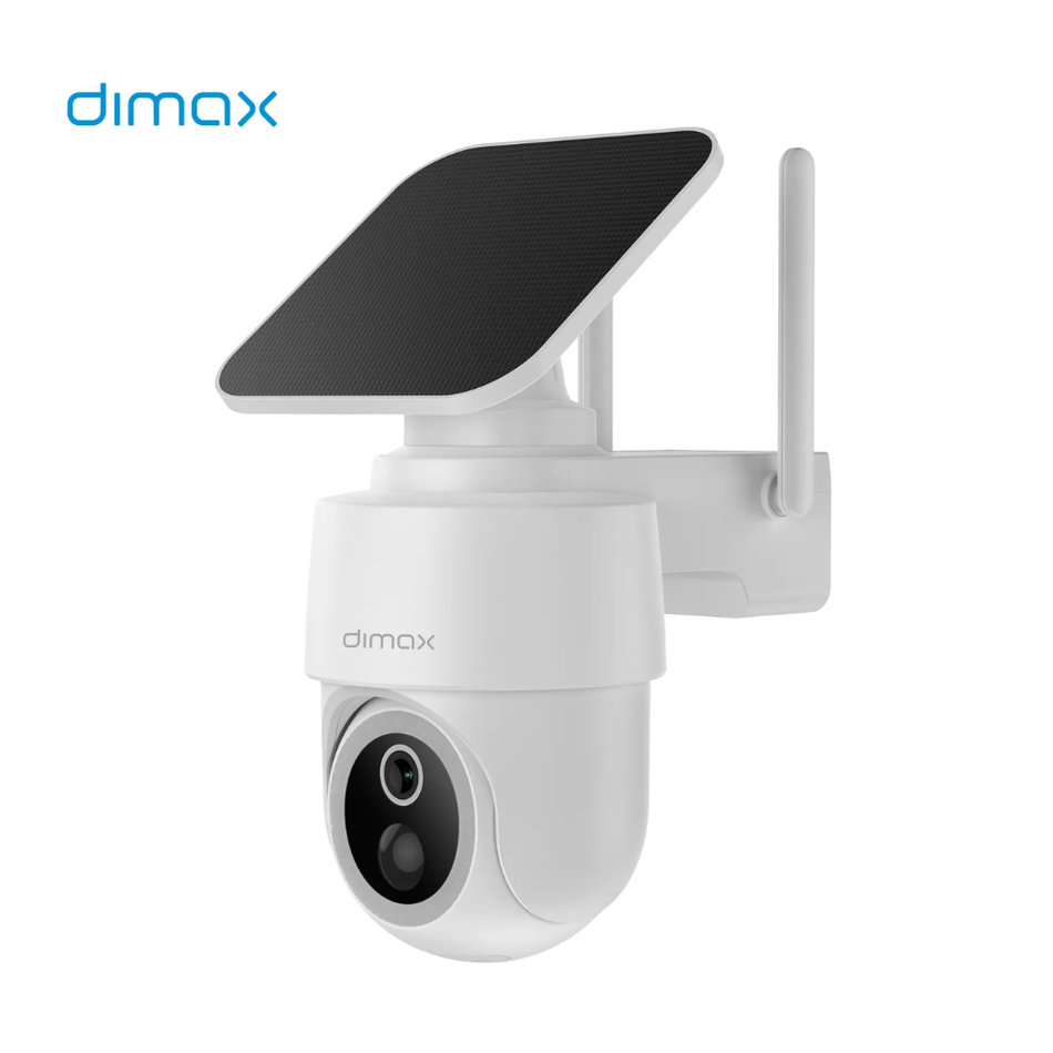 DIMAX G125 - CAMARA PTZ EXTERIOR - 4MP -WIFI 2.4 GHZ. MICROSD 256GB