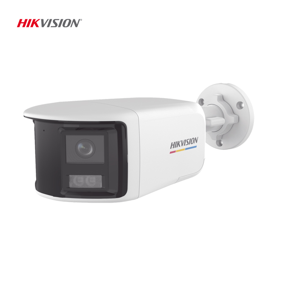 HIKVISION DS-2CE12KF3TP CÁMARA TUBO 5 MEGAPÍXELES 3K DUAL PANORAMICA 180 GRADOS /AUDIO INFRARROJO 40 MTS