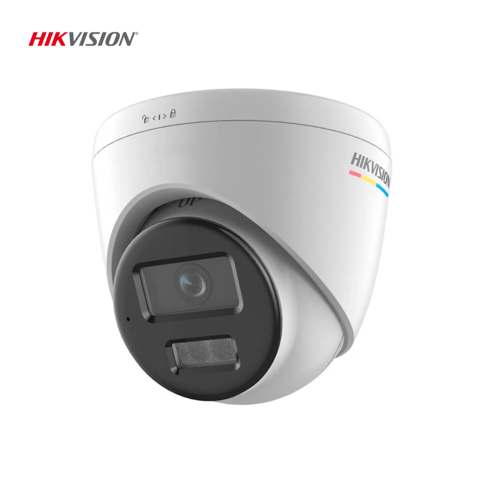 HIKVISION DS-2CD1347G2H-LIU CAMARA COLORVU TURRET IP 4MPX D-WDR IP67 CON IR Y AUDIO