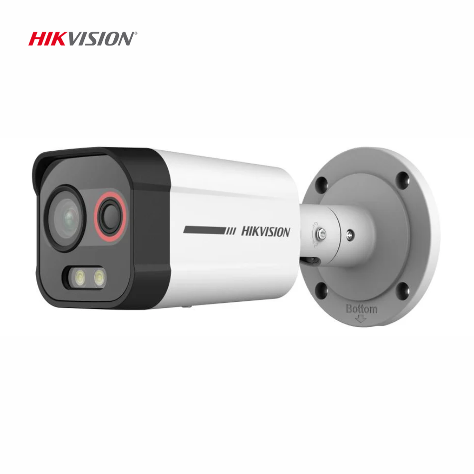 HIKVISION DS-2TD2608-2/QA CÁMARA DE SEGURIDAD IP 4MP TÉRMICO IR30 ALARMA ACUSENSE