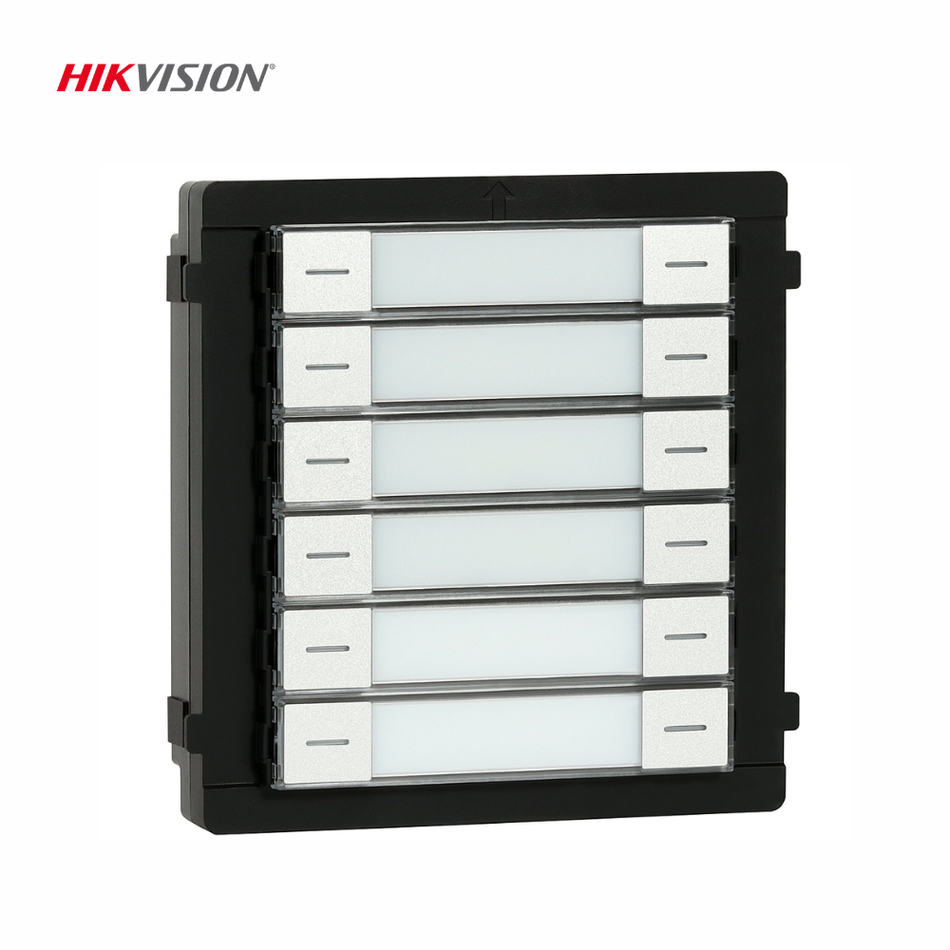 HIKVISION DS-KD-K12 MÓDULO 12 BOTONES PARA MULTIDEPARTAMENTOS