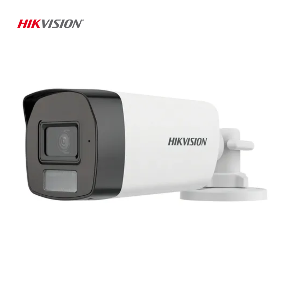 HIKVISION DS-2CE17D0T-LFS TUBO 2MP SMART HYBRID LIGHT INFRAROJO 40 MTS 2.8MM C/AUDIO