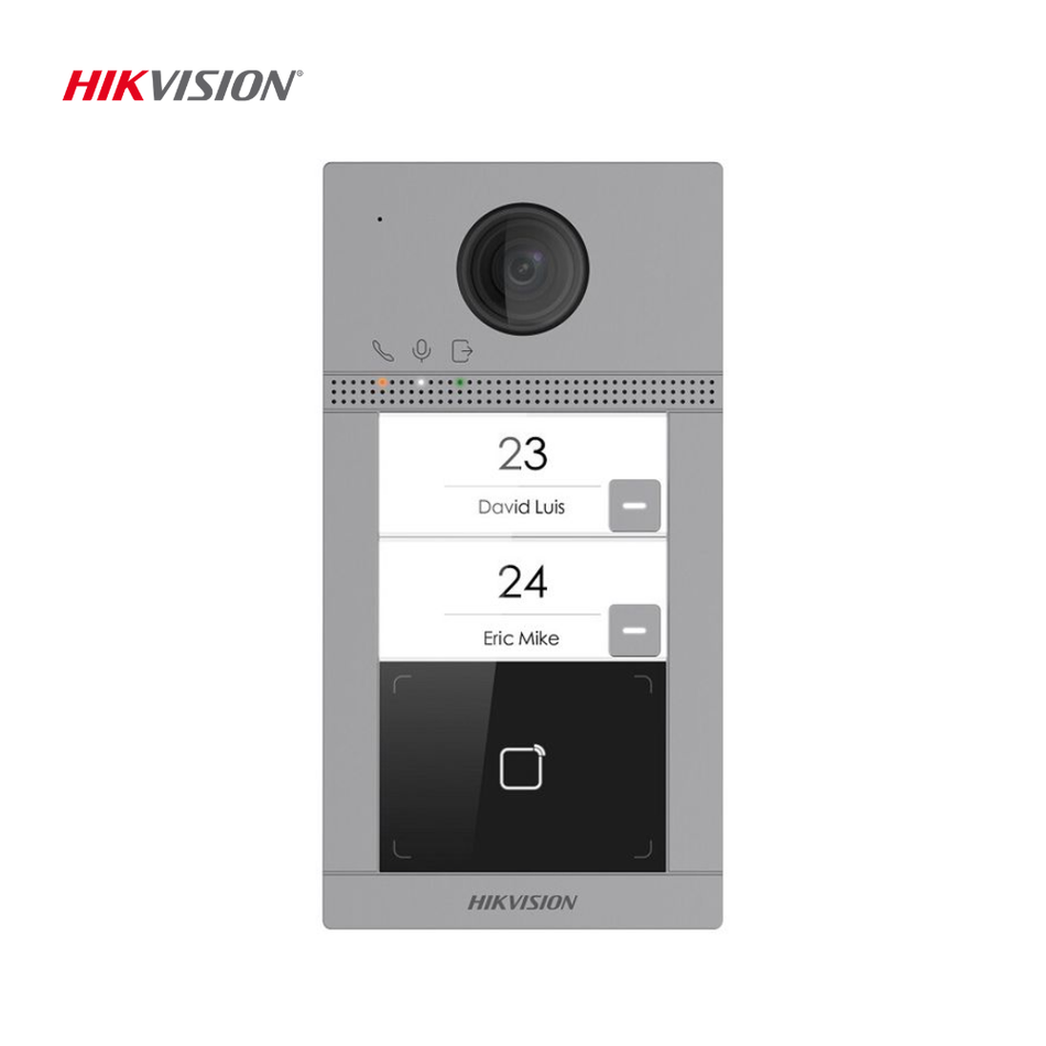 HIKVISION DS-KV8213-WME1 VIDEO PORTERO IP 2 BOTONES EDIFICIOS O CASAS