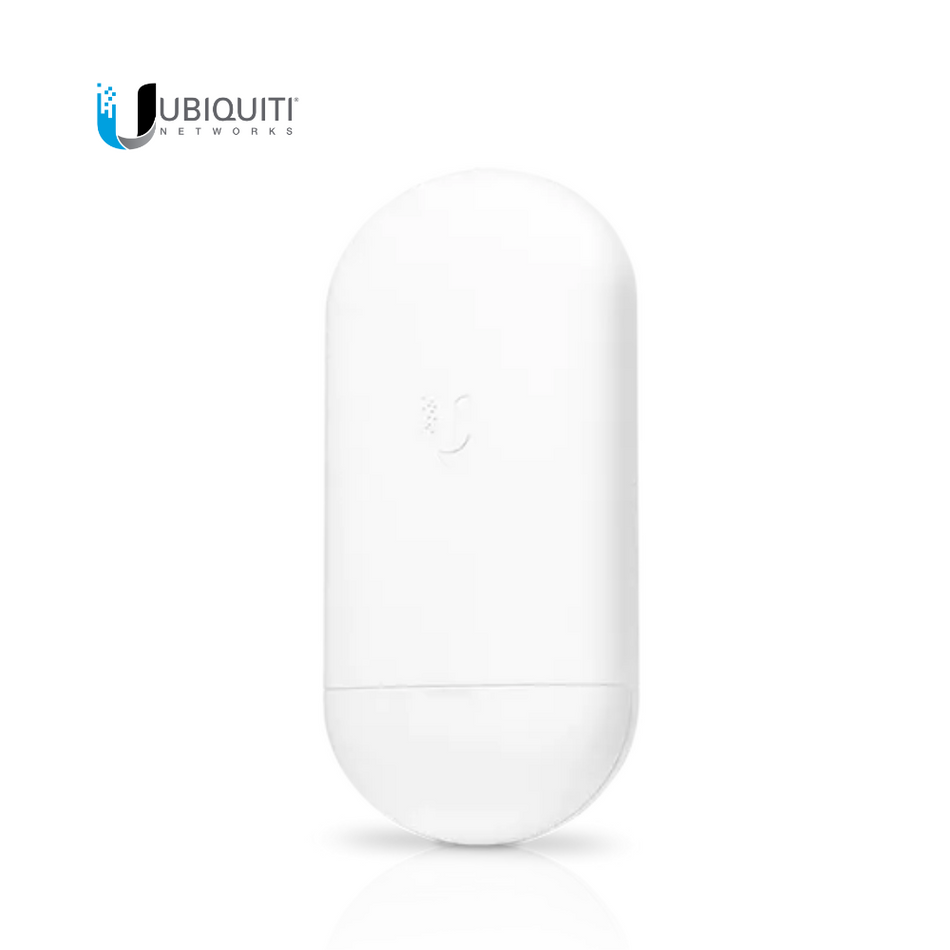 UBIQUTI LOCO5AC - NANOSTATION AIRMAX LOCO5AC CPE HASTA 450 MBPS, 5 GHZ (5150 - 5875 MHZ), CON ANTENA INTEGRADA DE 13 DBI, NO INCLUYE ADAPTADOR POE