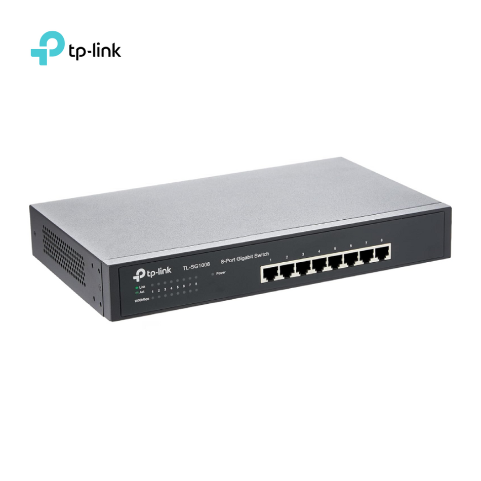TP-LINK SG1008 SWITCH 8 PUERTOS GIGABIT RJ45