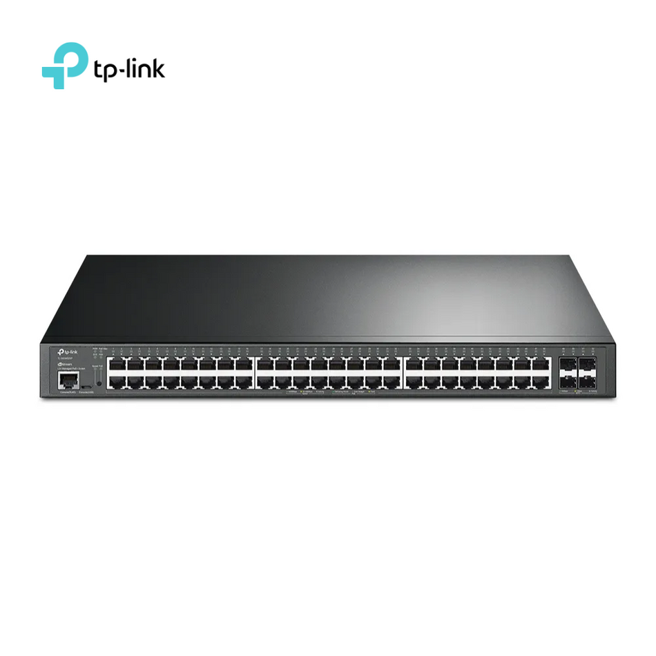 TP-LINK SG3452XP - SWITCH ADMINISTRADO JETSTREAM DE 52 PUERTOS GIGABIT L2+ CON 48 PUERTOS POE+