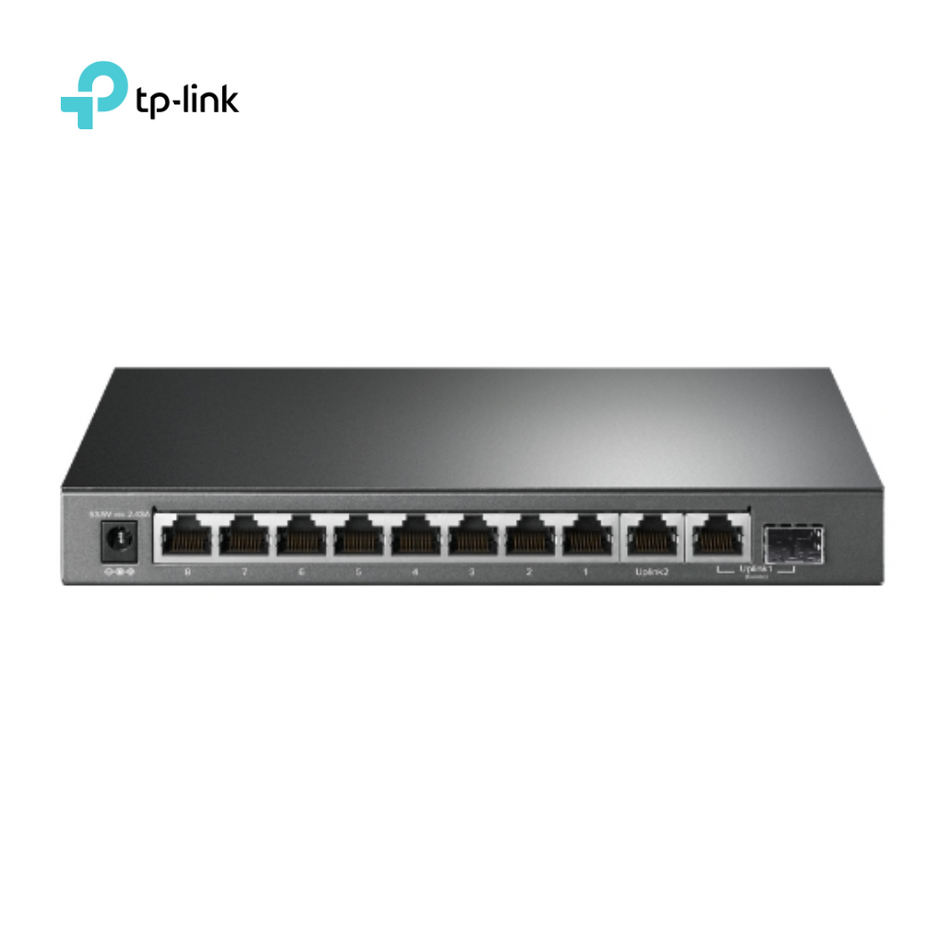TP-LINK SG1210MP SWITCH 10 PUERTOS GIGABIT 8P POE+