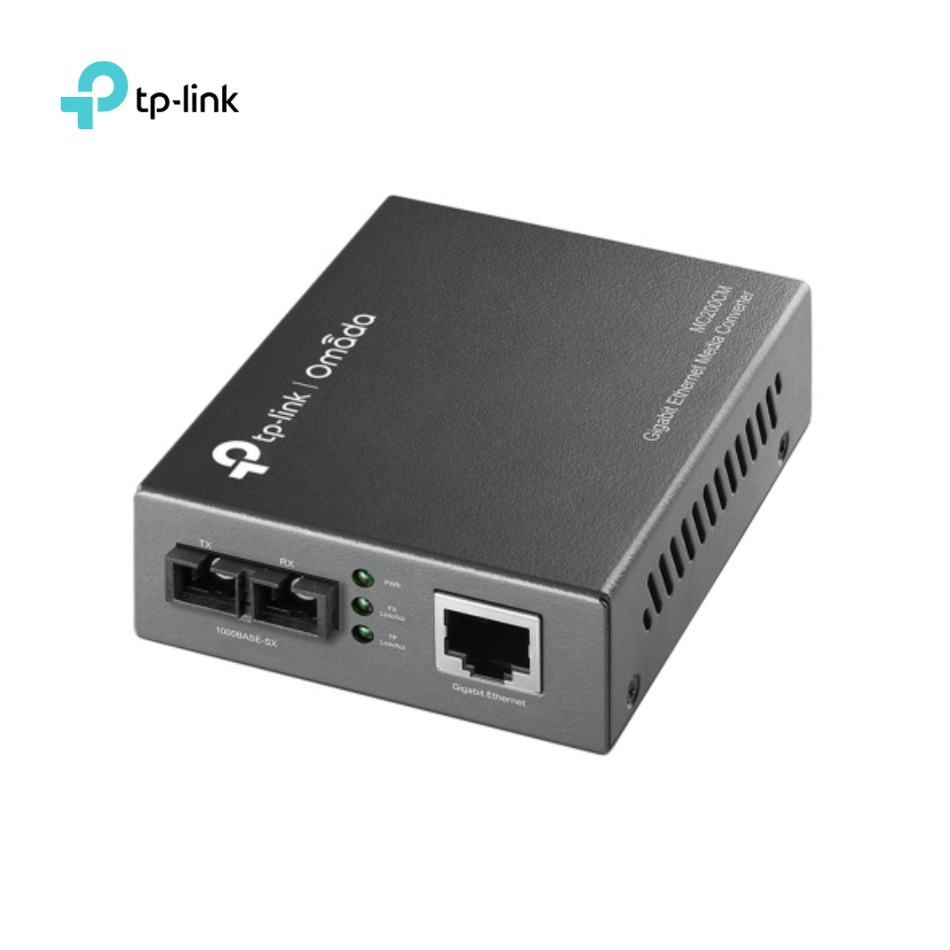 TP-LINK MC200CM MEDIA CONVERTER MULTIMODO GIGABIT SC 500M