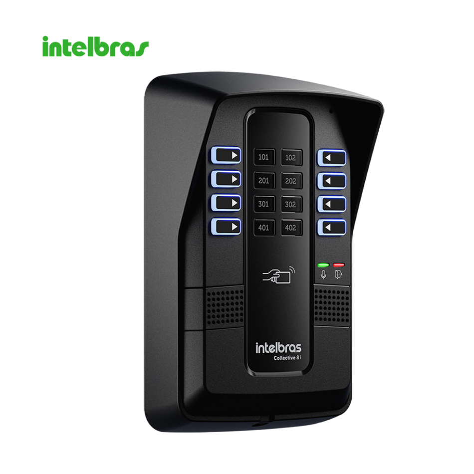 INTELBRAS 4500027 - CENTRAL DE PORTERIA COLETIVA COLLECTIVE 8I