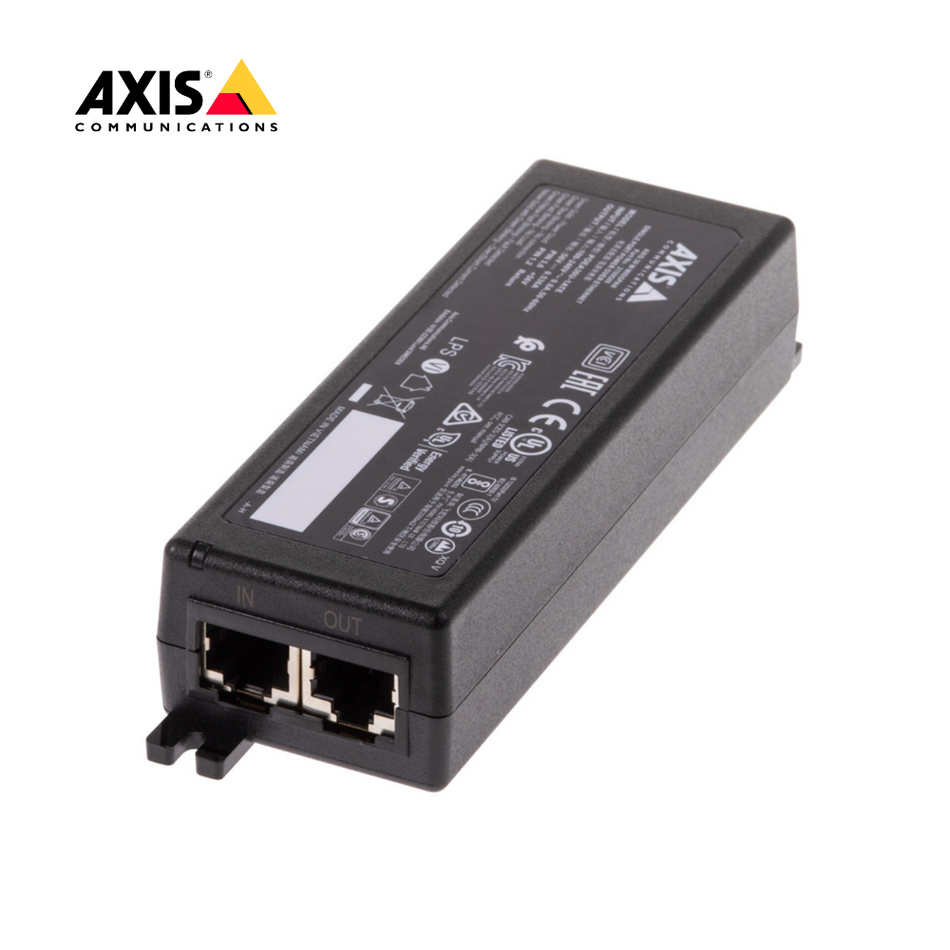 AXIS 30W MIDSPAN - INYECTOR POE 30 WATTS, 10/100/1000 MBPS - 02172-004