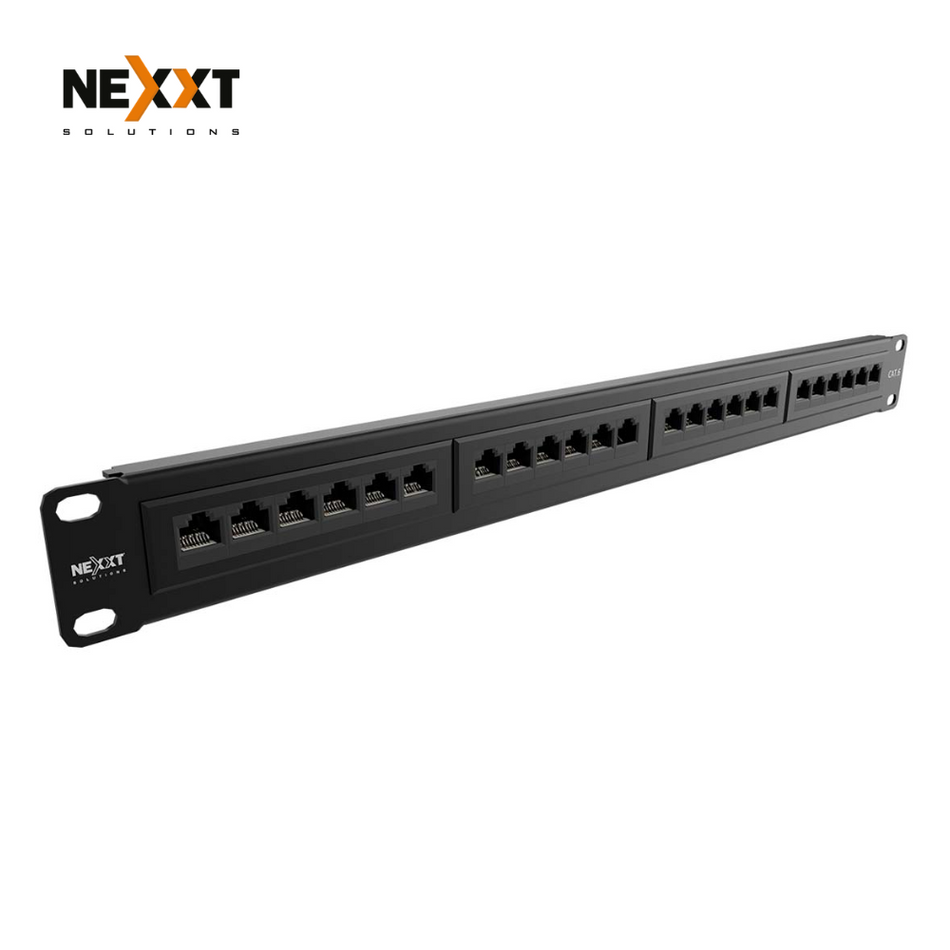 NEXXT SOLUTIONS AW190NXT06 - PATCH PANEL 24 PUERTOS - CAT5E