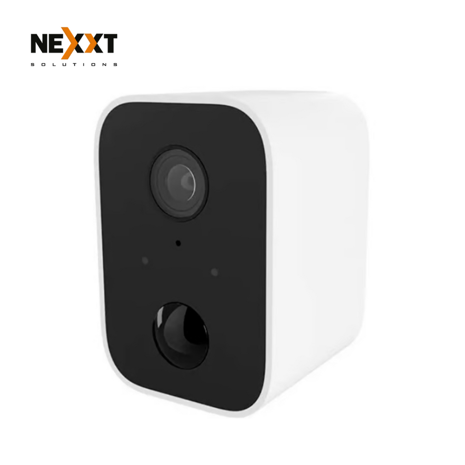 NEXXT SOLUTIONS NHC-O640, CÁMARA DE SEGURIDAD WIFI CON BATERIA 2MP FULL HD AUDIO BIDIRECCIONAL SENSOR DE MOVIMIENTO