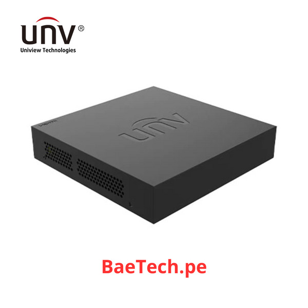 Uniview XVR301-08F - XVR Grabador para cámaras de vigilancia (8 canales) Full HD - Soporta 1 disco duro